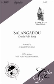 Salangadou SSAA choral sheet music cover Thumbnail